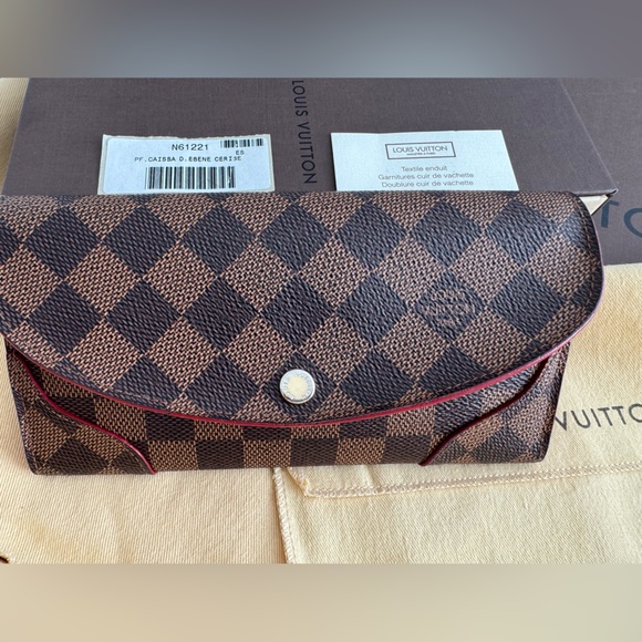 Louis Vuitton Caissa Wallet Damier Ebene - Picture 14 of 17